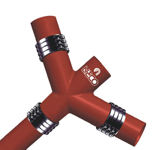 Centrifugally cast hubless pipes & fittings