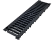 Continuous channel grating 
